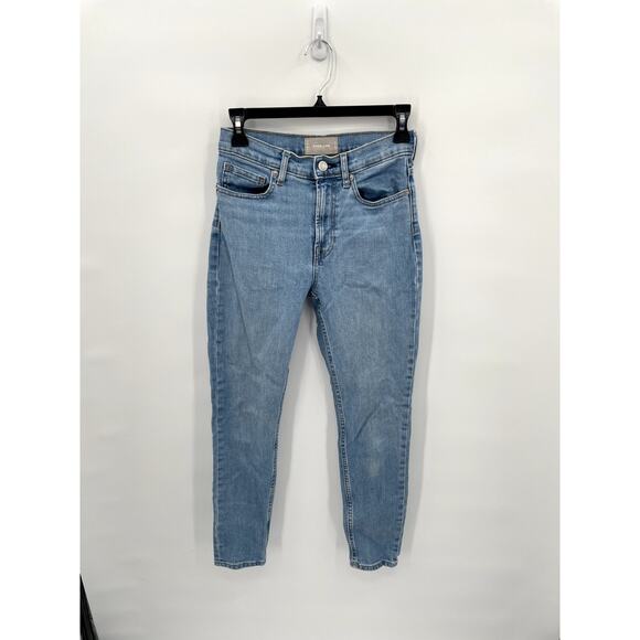 EVERLANE Medium Wash High Rise Skinny Denim Jean // 26 - Picture 1 of 7